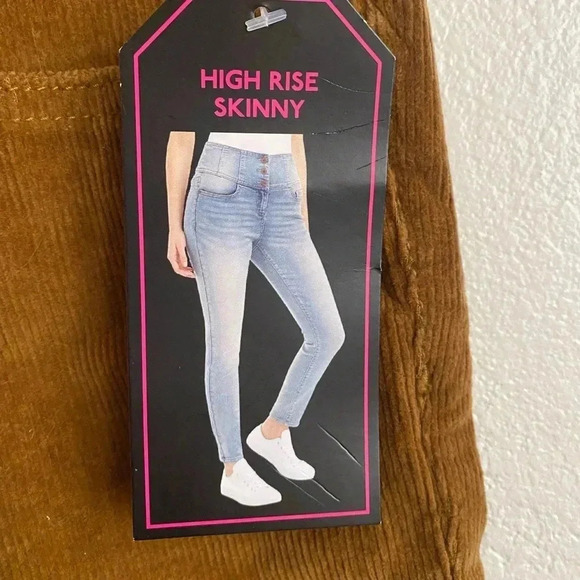 🆕NOHO Plus-Size Corduroy Corset Skinny Jeans 21🆕 - Picture 15 of 15